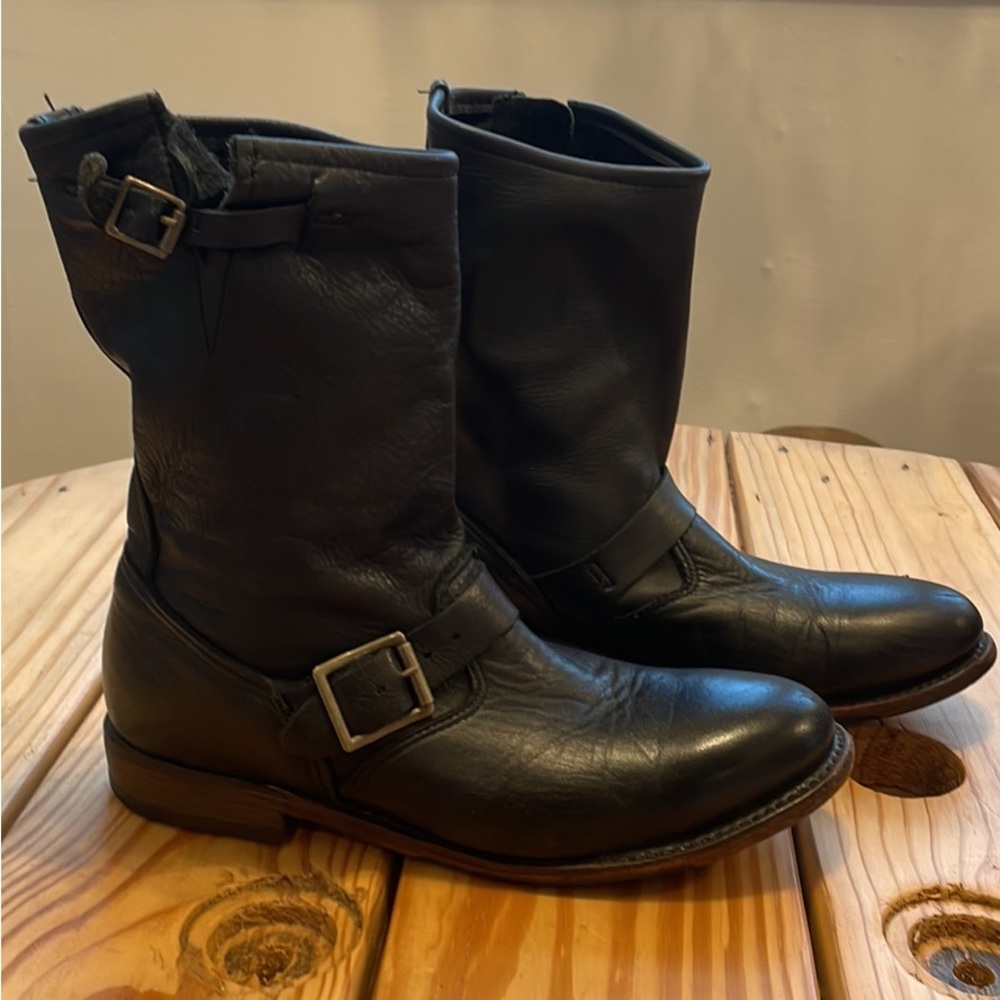 Vintage Shoe Company Motorcycle Boot